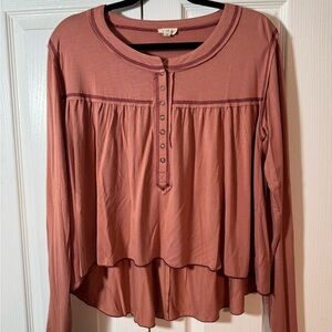 POL brand new flowy shirt oversized small